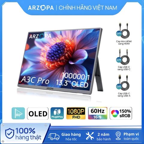 Màn Hình Di Động ARZOPA A3C Pro OLED 13.3