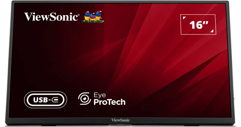 Ảnh minh họa Màn hình di động Viewsonic VA1650 16" IPS FHD USBC 1