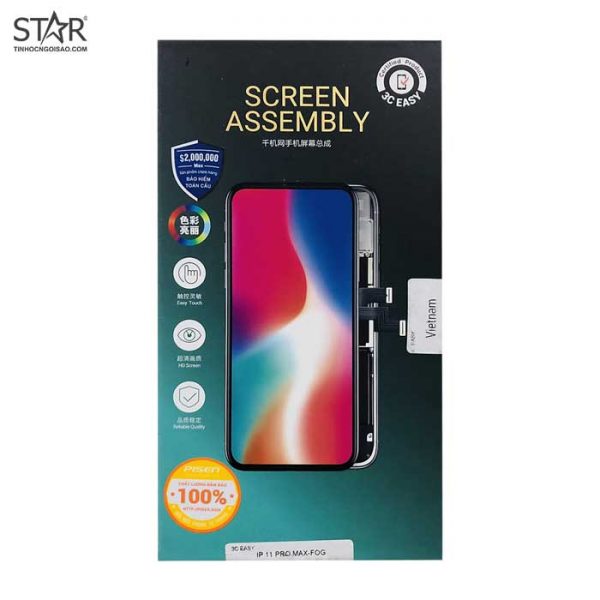 Ảnh minh họa Màn hình điện thoại IPhone 11 Pro Max Pisen 3CEASY 1