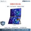 Màn hình đôi SIBOLAND cảm ứng IPS 60Hz