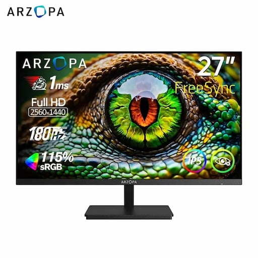 Màn hình gaming ARZOPA M1RC 27'' 180Hz 2K QHD