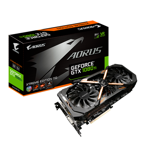 Card màn hình GIGABYTE AORUS GeForce GTX 1080 Ti Xtreme Edition 11GB