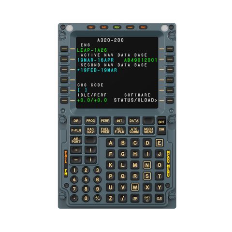 Màn hình hiển thị điều khiển bay MOZA MA3F Flight Computer Display