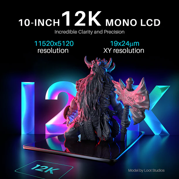 Ảnh minh họa Màn Hình LCD Cho Máy In 3D Elegoo Saturn 3 Ultra 2