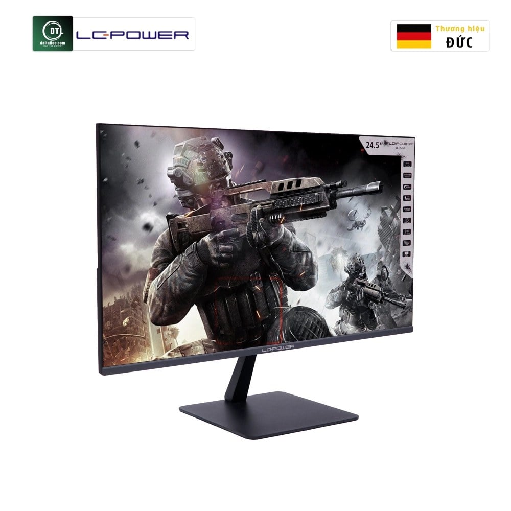 Ảnh minh họa Màn hình LCD LC POWER 25inch LC-M25K IPS FHD 380Hz HDMI, DP 2