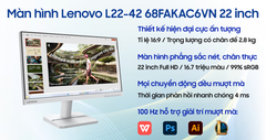  Màn hình Lenovo L22-42 68FAKAC6VN 22 inch 
