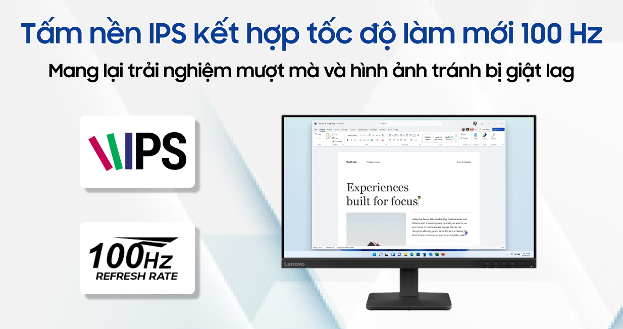 Ảnh minh họa Màn hình Lenovo L24-4E 24 inch 1