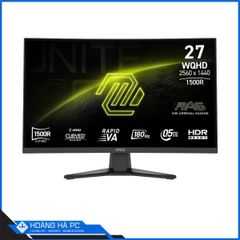  Màn hình MSI MAG 275CQF E18 (27 inch/ 2K/ VA/ 180Hz/ 0.5ms) 
