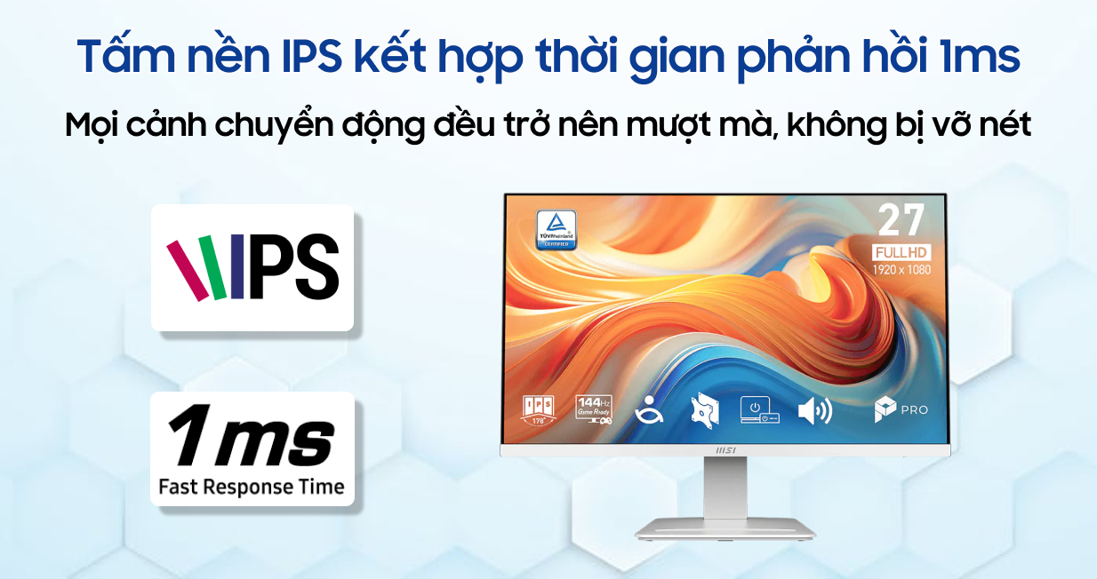 Ảnh minh họa Màn hình MSI MP273W E14A 27 inch 1