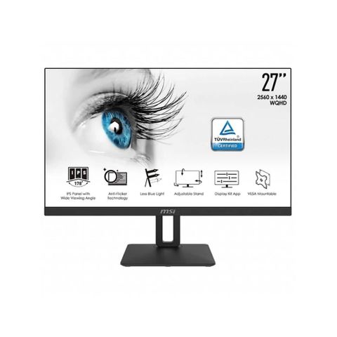 Màn hình MSI PRO MP271QP 27 inch WQHD (IPS/60Hz/5ms/Speaker)