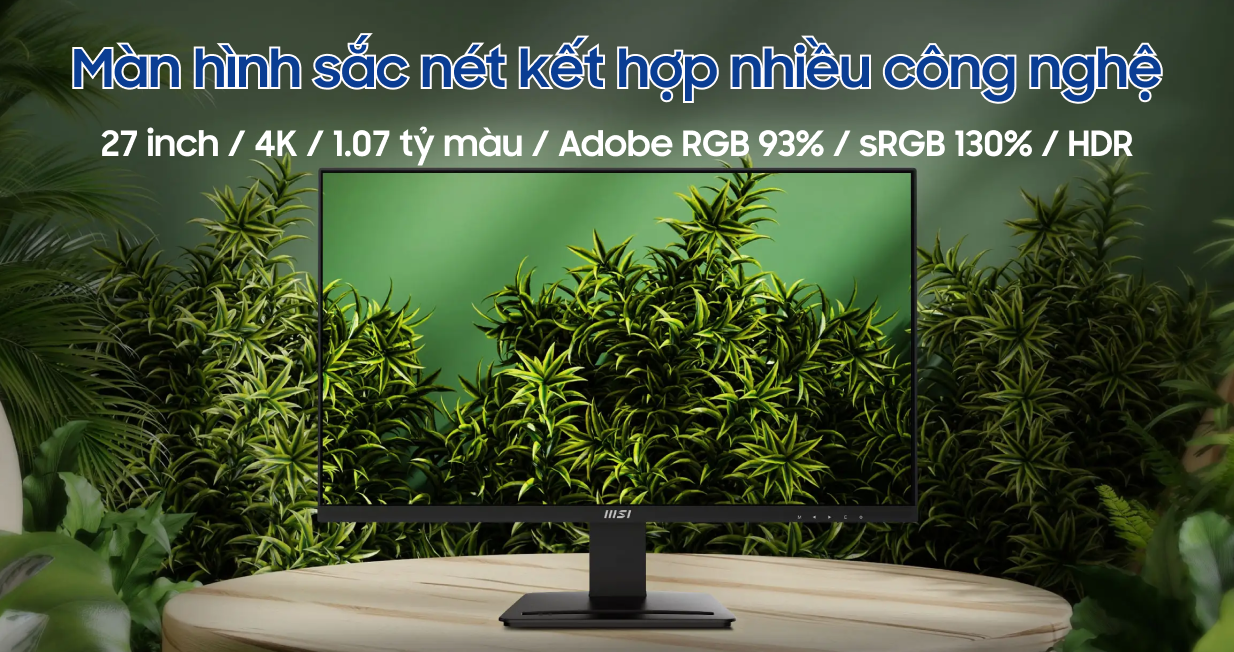 Ảnh minh họa Màn hình MSI Pro MP273U 27 inch 2