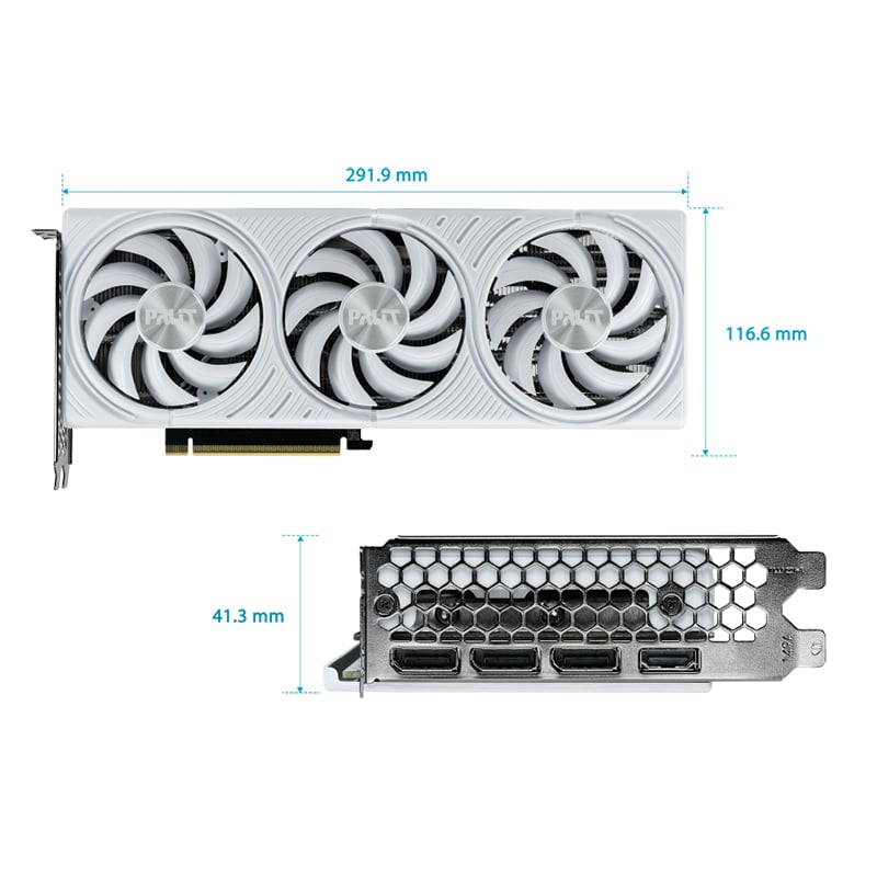 Ảnh minh họa Card màn hình NVIDIA GeForce RTX 5070 Palit White OC | 12GB GDDR7, 6144 CUDA 1