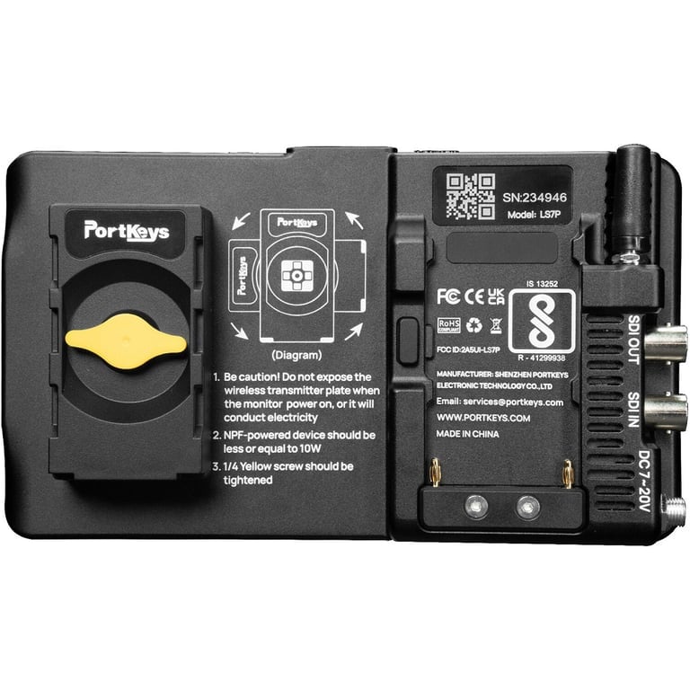 Ảnh minh họa Màn hình Portkeys LS7P Wireless Control SDI Monitor 3