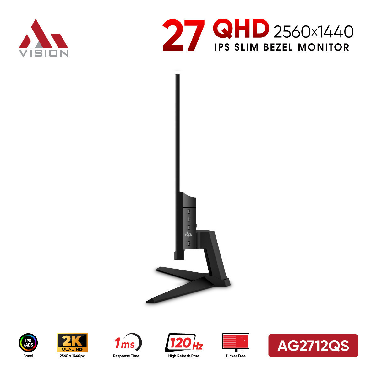 Ảnh minh họa MÀN HÌNH VSP AIVISION AG2712QS (27 INCH / 2K / IPS / 120HZ / 1MS) 2