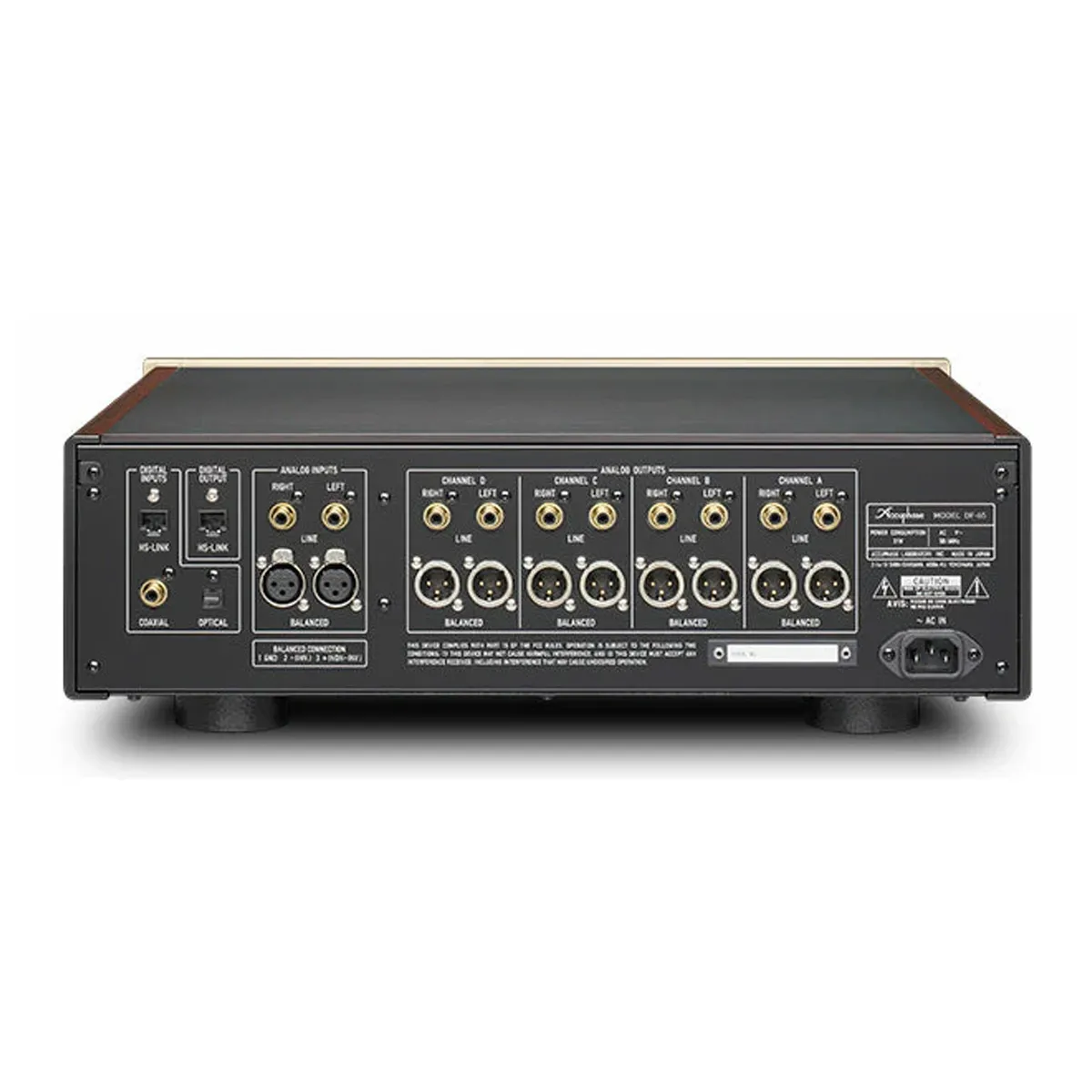Ảnh minh họa Mạng phân chia tần số kỹ thuật số Accuphase DF-65 2