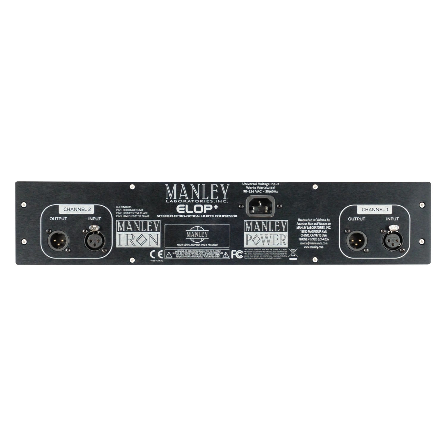 Ảnh minh họa Manley ELOP+ Dual-channel Tube Compressor/Limiter 1