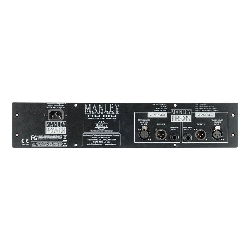 Ảnh minh họa Manley Nu Mu Stereo Limiter Compressor 1