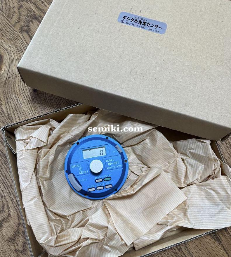 Ảnh minh họa MARUI KEIKI DP-621 thước điện tử đo góc quay ( -360°~ +360°/0.01) 1