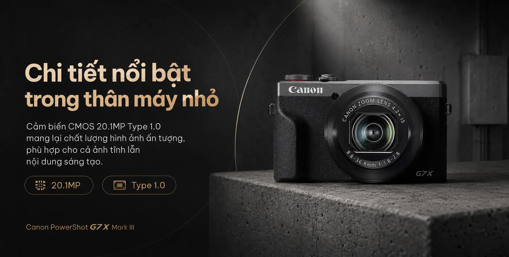 Ảnh minh họa Máy ảnh Canon PowerShot G7 X Mark III - 30th Anniversary 1