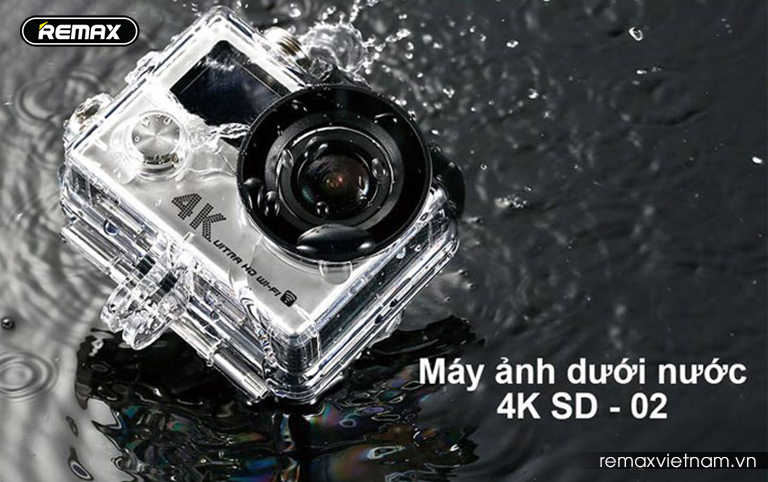 Ảnh minh họa Máy ảnh chụp dưới nước nhỏ gọn Remax SD - 02 1