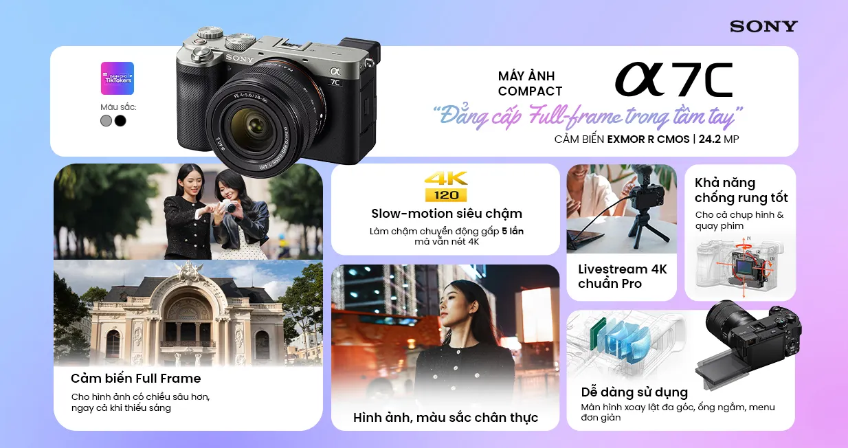 Máy ảnh Compact Sony a7C (7C)