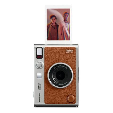 Máy ảnh Fujifilm instax mini EVO Hybrid Instant - Brown