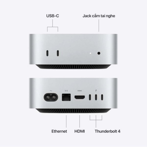 Ảnh minh họa Máy bộ Apple Mac mini M6 MHQK4SA/A (M6/ Ram 16GB/ SSD 256GB/ macOS/ 1Y) 3