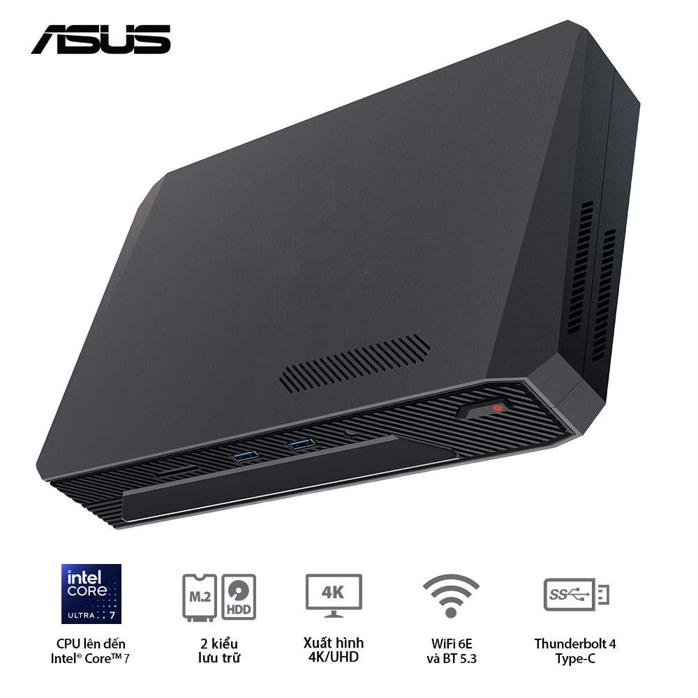 Ảnh minh họa Máy bộ ASUS NUC ROG Intel / U7 155H / RNUC14SRKU710001I 3