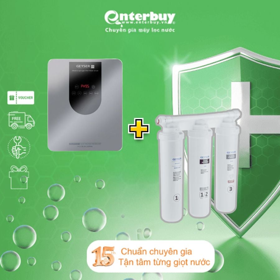 Máy + Bộ tiền lọc