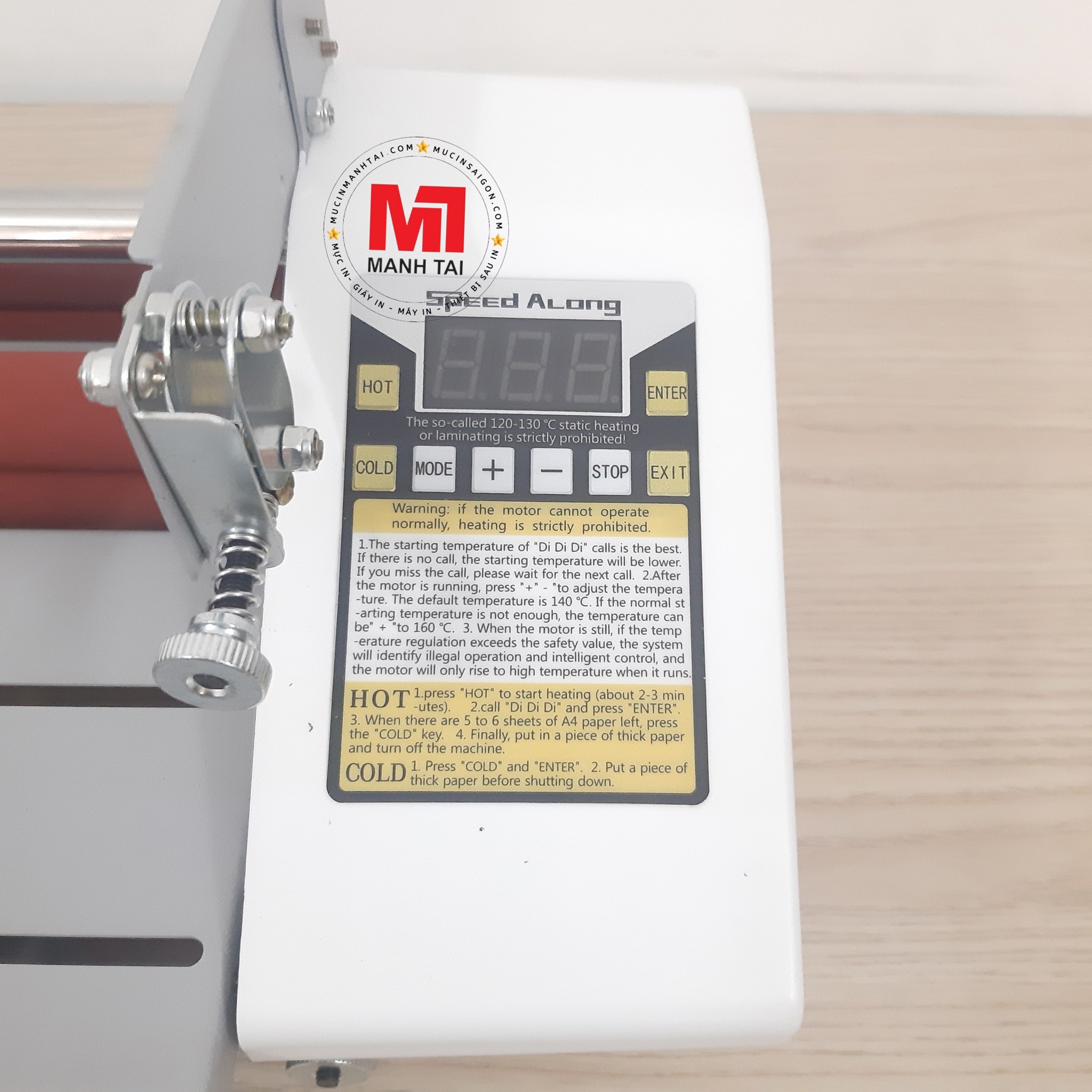 Ảnh minh họa Máy Cán Màng 9350 Khổ A3 1