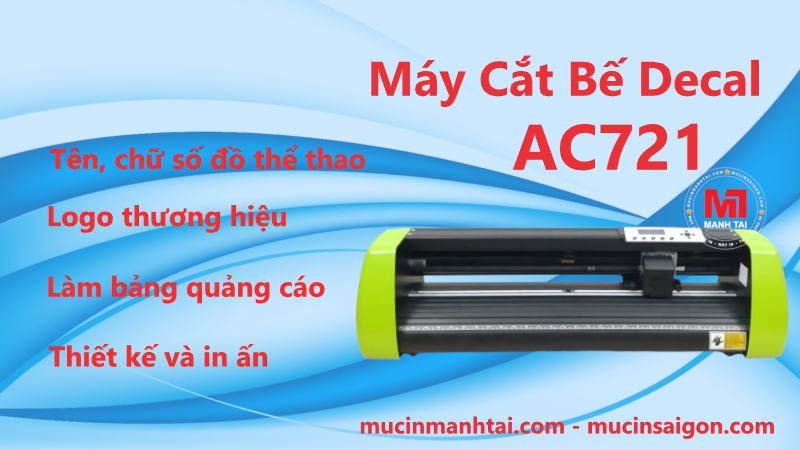 Ảnh minh họa Máy Cắt Bế Decal AC721 1