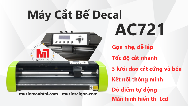 Ảnh minh họa Máy Cắt Bế Decal AC721 2