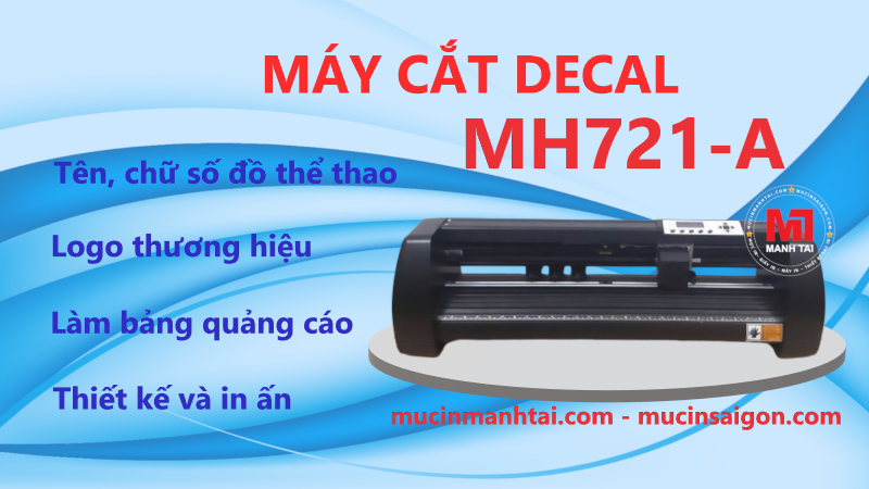 Ảnh minh họa Máy Cắt Decal MH721A 3