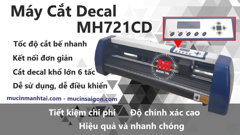Ảnh minh họa Máy Cắt Decal MH721CD 2