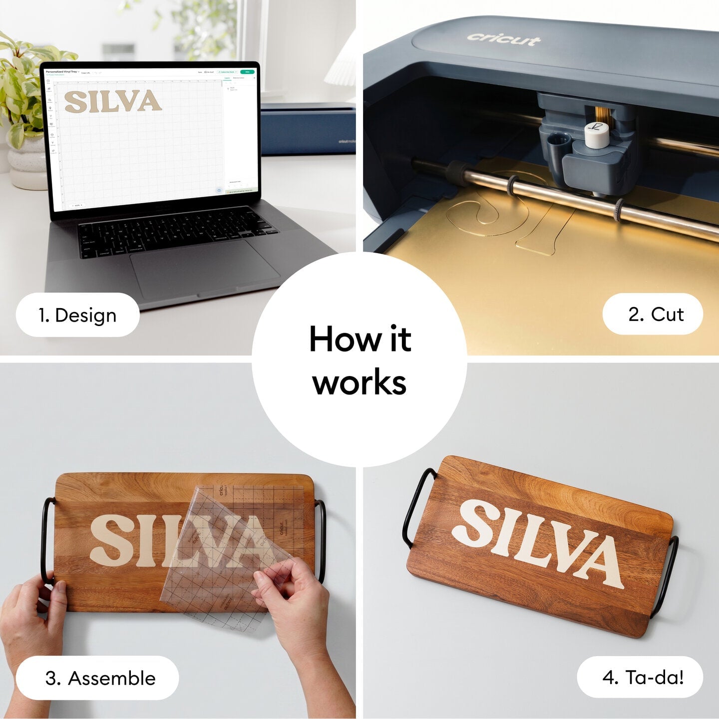 Ảnh minh họa Máy cắt thông minh Cricut Maker 5 Essential Bundle - Slate Blue 2