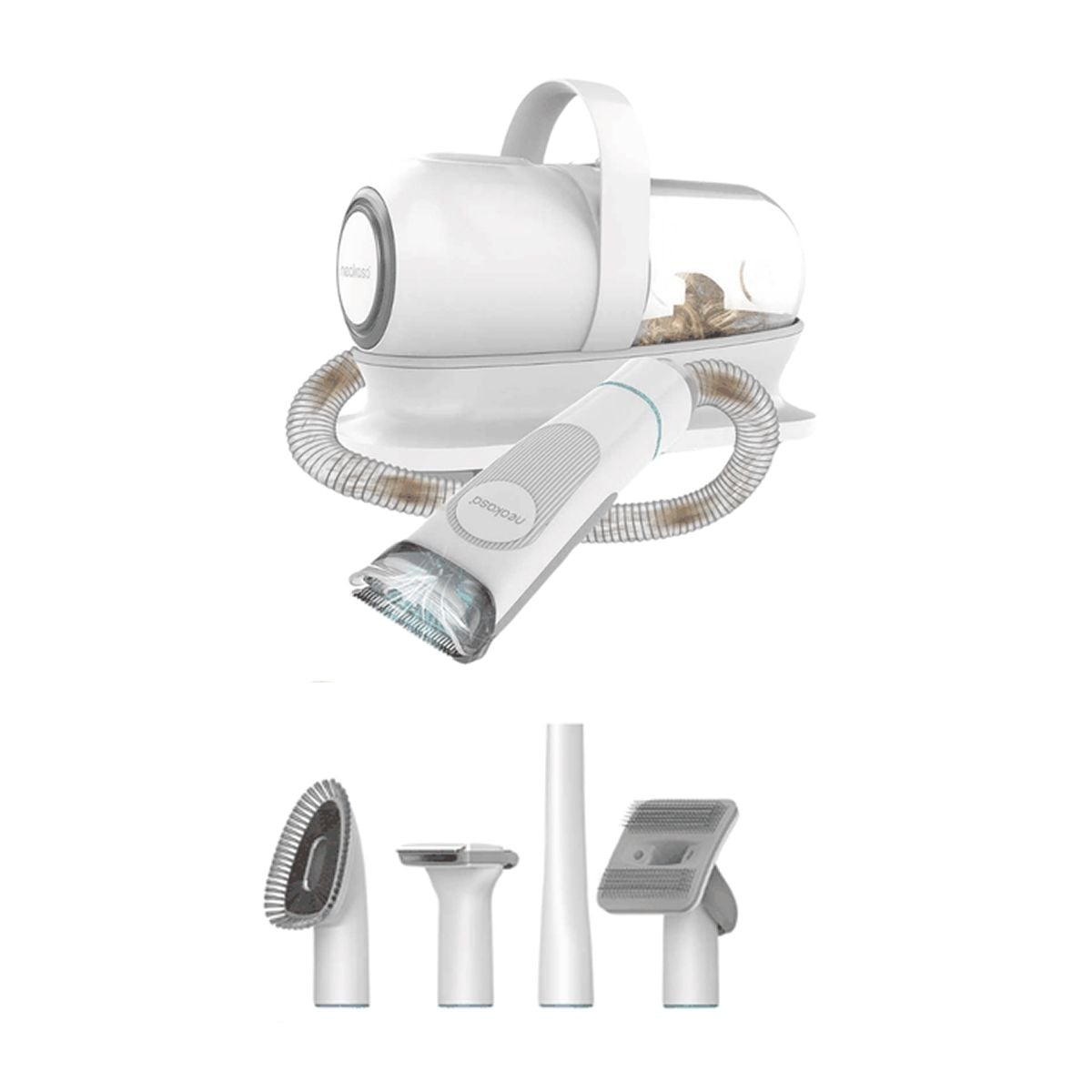 Máy chải hút lông chó mèo Neakasa P1 Pro 5-in-1 Pet Grooming Vacuum