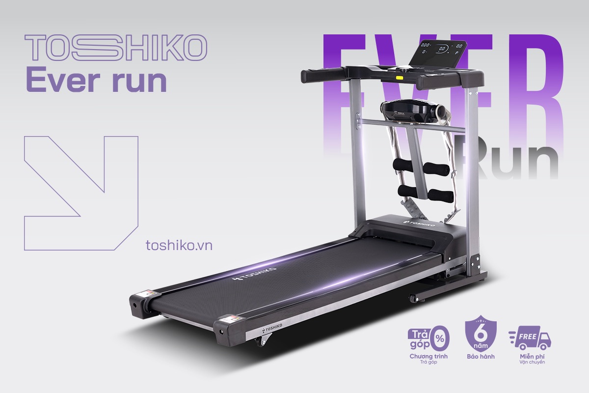 Ảnh minh họa Máy chạy bộ đa năng Toshiko Ever Run 1