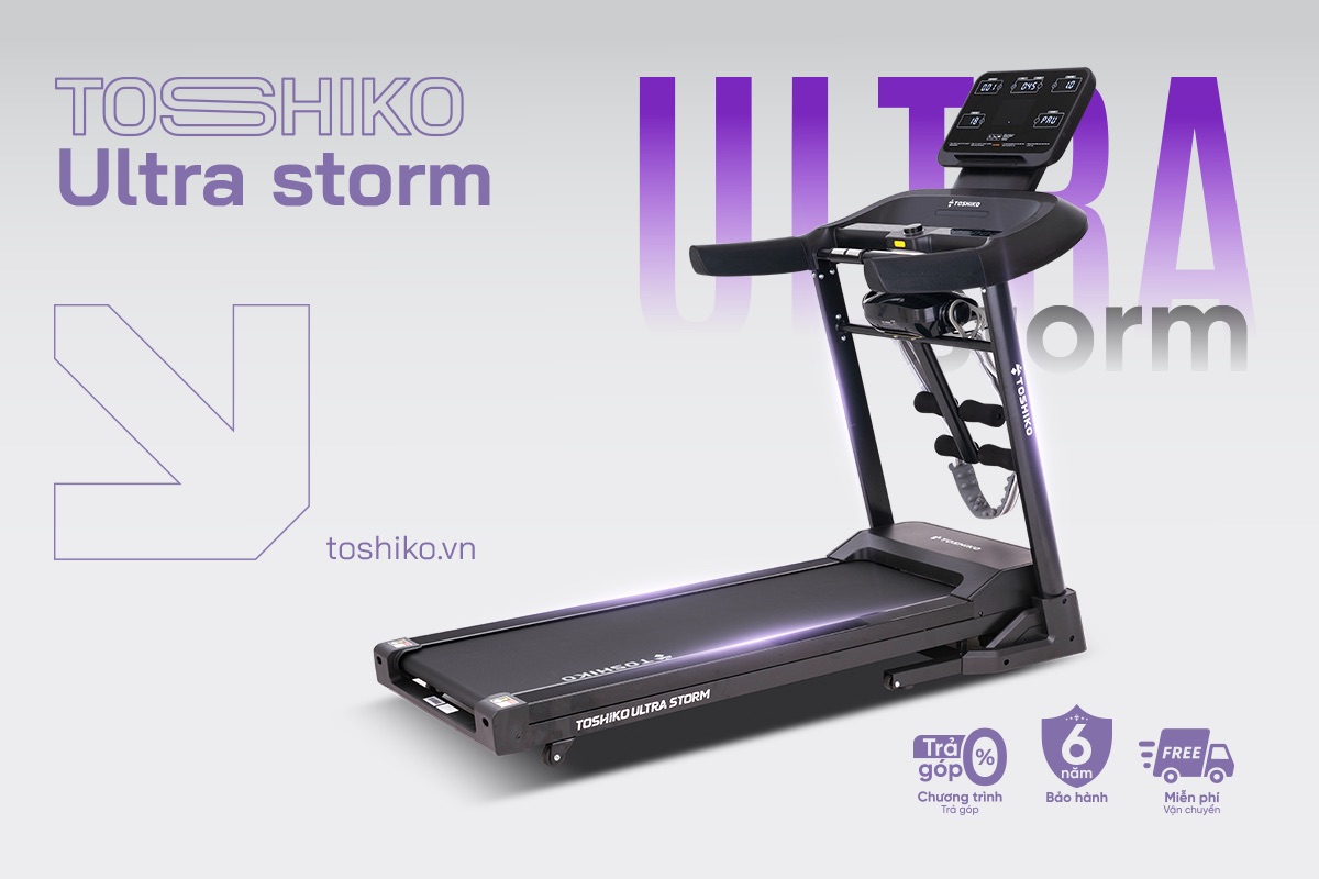 Ảnh minh họa Máy chạy bộ đa năng Toshiko Ultra Storm 1