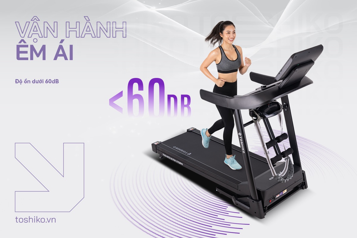 Ảnh minh họa Máy chạy bộ đa năng Toshiko Ultra Storm 3