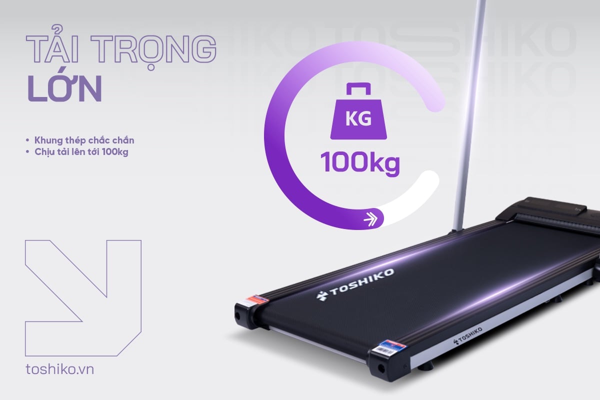 Ảnh minh họa Máy chạy bộ gấp gọn Toshiko GenZ 3