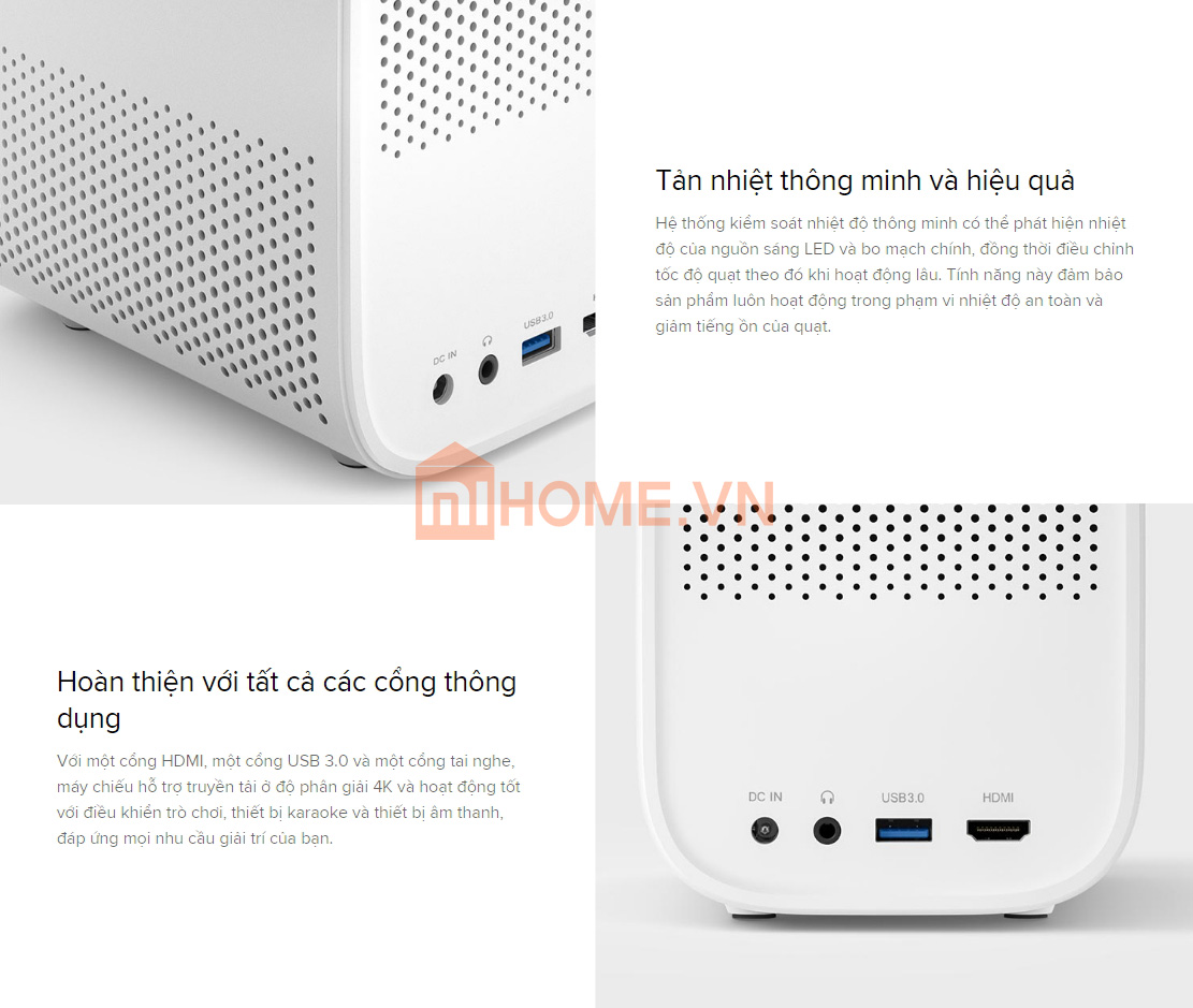 Ảnh minh họa Máy chiếu Xiaomi Mi Smart Compact 2
