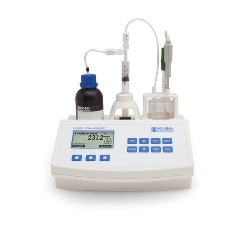 Máy Chuẩn Độ Mini Đo Nồng Độ Kiềm Trong Nước HI84531-02