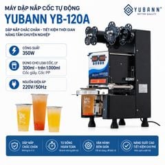  Máy dập nắp cốc tự động Yubann YB-120A 