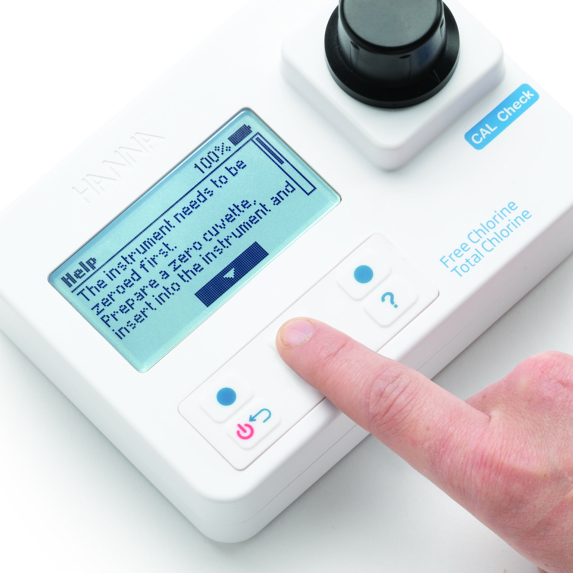 Ảnh minh họa Máy Đo Brôm, Clo, Axit Cyanuric, Iot, Sắt Và pH Trong Nước Sạch HI97101 2