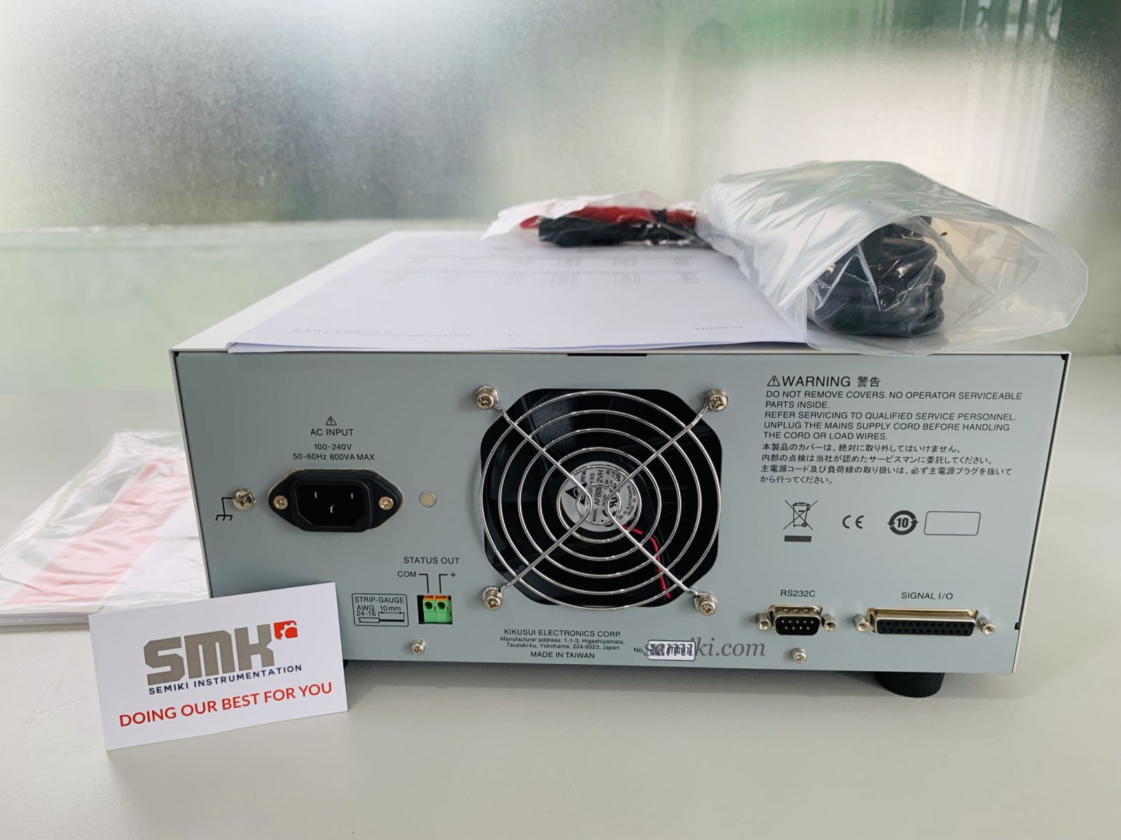 Ảnh minh họa máy đo điện áp cao AC 5kV 100mA KIKUSUI TOS5200 2
