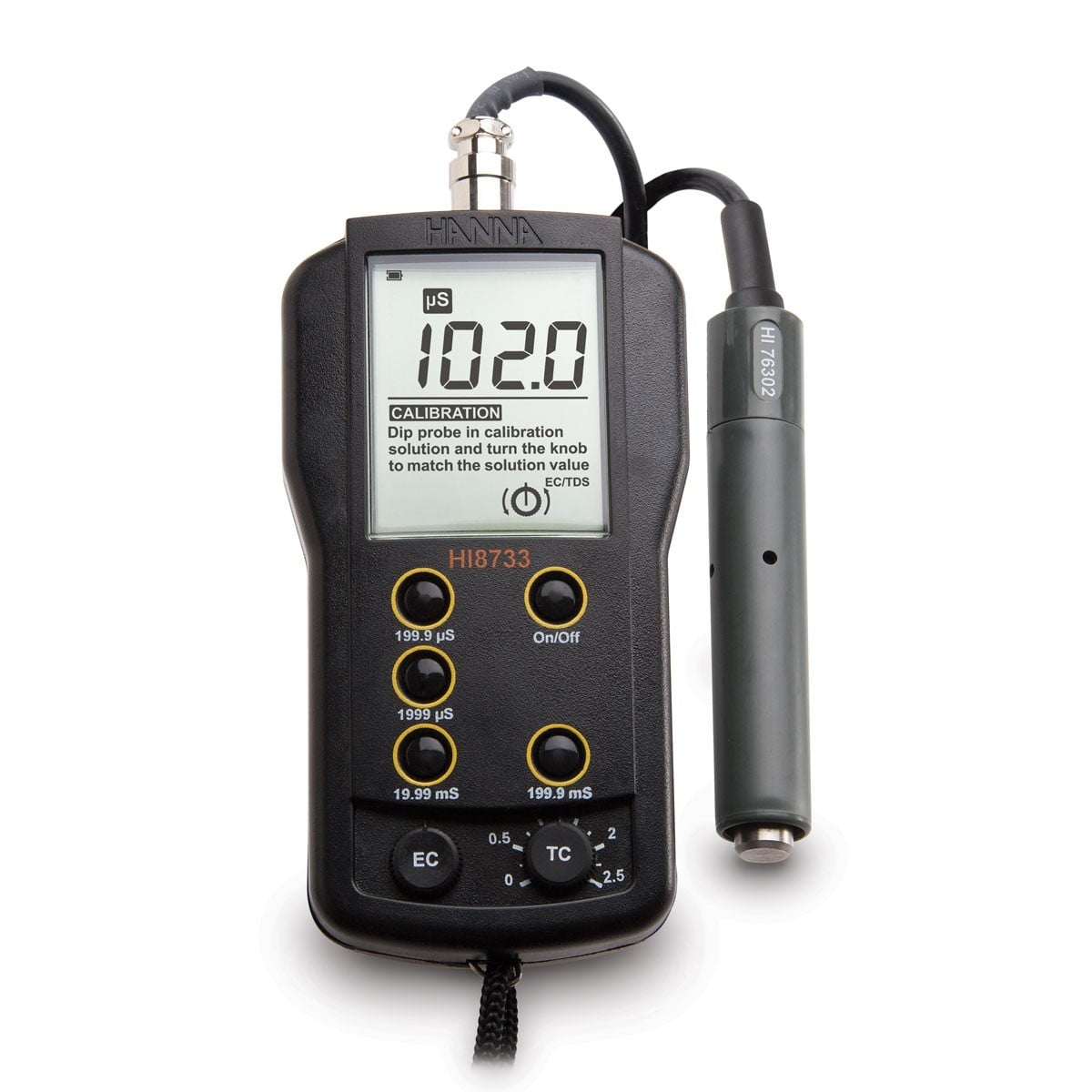Máy Đo Độ Dẫn Cầm Tay Đa Thang Đo HI8733