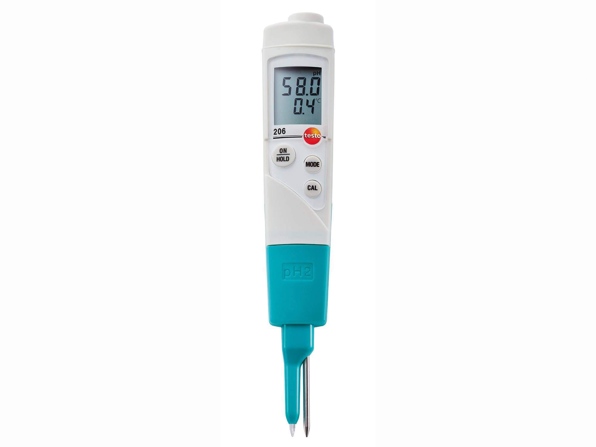 Ảnh minh họa Máy đo độ pH testo 206 pH2 1