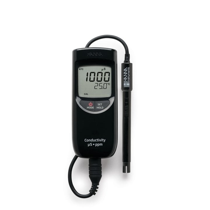 Máy Đo EC/TDS/Nhiệt Độ Thang Thấp Trong Nước HI99300