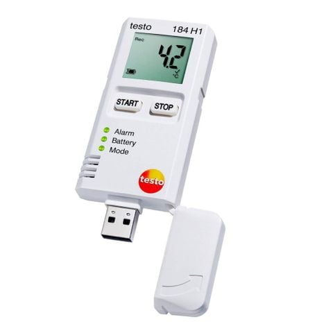 Máy Đo Ghi Nhiệt Độ, Độ Ẩm Testo 184 H1