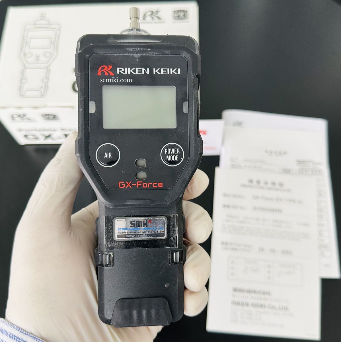 Ảnh minh họa MÁY ĐO KHÍ RIKEN KEIKI GX-Force (CH4,02,H2S, CO) 1